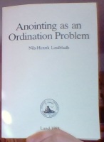 Anointing as an Ordination Problem 