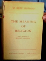 The Meaning of Religion 