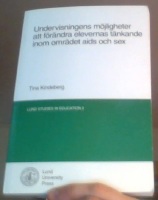 Undervisningens möjligheter att förändra elevernas tänkande inom området aids och sex 