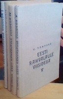 Eesti Rahvalaule Viisidega [Estonian Folk Songs]. I + III-V 
