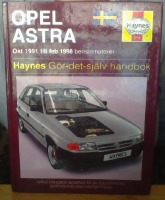 Opel Astra Okt 1991 till feb 1998 bensinmotorer 