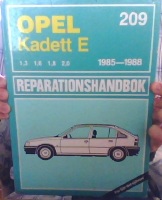 Opel Kadett E 1985-1988 Reparationsbok 