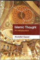 Islamic thought. An introduction 