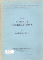 Norwegian-British-Swedish Antarctic Expedition, 1949-52. Scientific Results, Vol. I. Part 2. Surface Observations. C. Temperature 