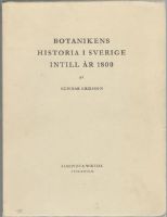 Botanikens historia i Sverige intill år 1800 