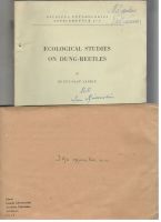 Ecological Studies on Dung-Beetles (Col. Scarabaeidae) [Spikningsexemplar] 
