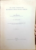 On some Stoneflies recorded from Novaya Zemlya 