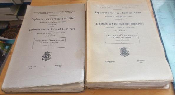 Exploration du Parc National Albert: Mission J. Lebrun (1937 - 1938) fascicule 1: La Végétation de la Plaine Alluviale au sud du Lac Édouard 1-2 