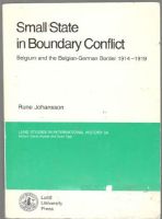Small state in boundary conflict. Belgium and the Belgian-German border 1914-1919 