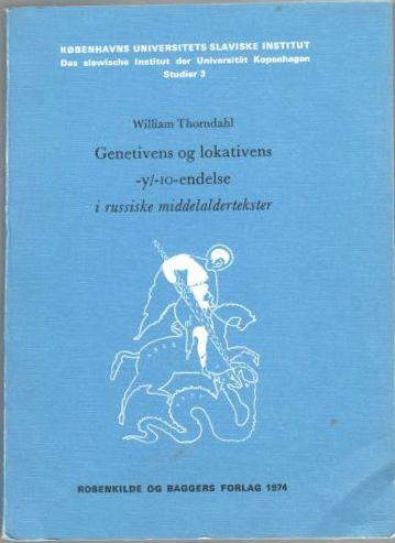 Genetivens og lokativens -y/-ю-endelse i russiske middelaldertekster. 