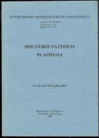 Discourse patterns in aphasia 