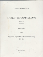 Svenskt diplomatarium. Diplomatarium Suecanum. Åttonde Bandet. Tredje häftet. 1365. (VIII:3)  front-cover