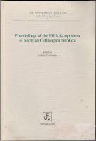 Proceedings of the Fifth Symposium of Societas Celtologica Nordica 