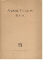 Anders Trulson 1874-1911 