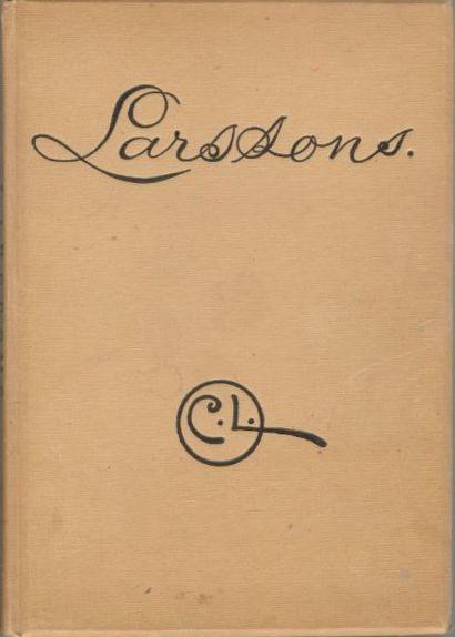Larssons. Ett album bestående af 32 målningar med text och teckningar 
