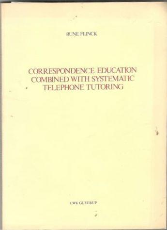 Correspondence education combined with systematic telephone tutoring 