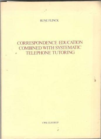 Correspondence education combined with systematic telephone tutoring 