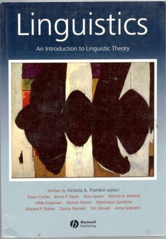 Linguistics. An introduction to linguistic theory 