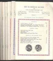 The Numismatic Review and Coin Galleries Fixed Price List. Vol. III Number 1-6  front-cover
